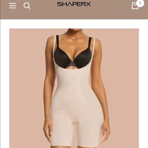 Shaperx Womens Tummy Control Seamless Shapewear Beige Size Small